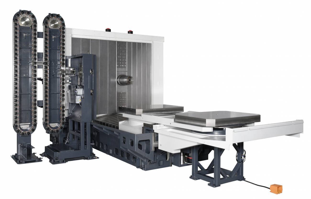 the OKK HM1600 Horizontal CNC Machining Center sold by Methods Machine Tools