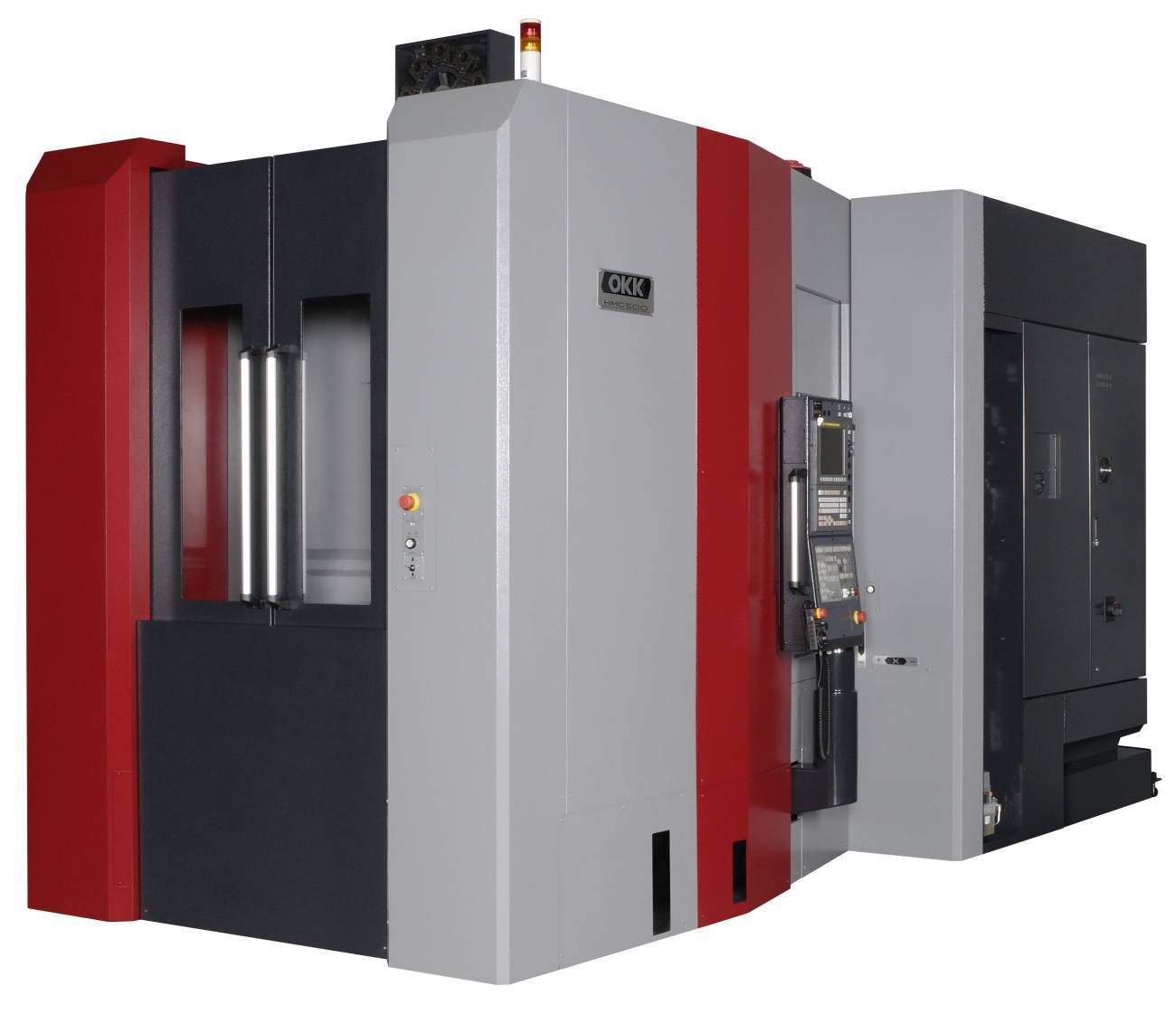 the OKK HMC500 used for cnc machining by precision manufacturers