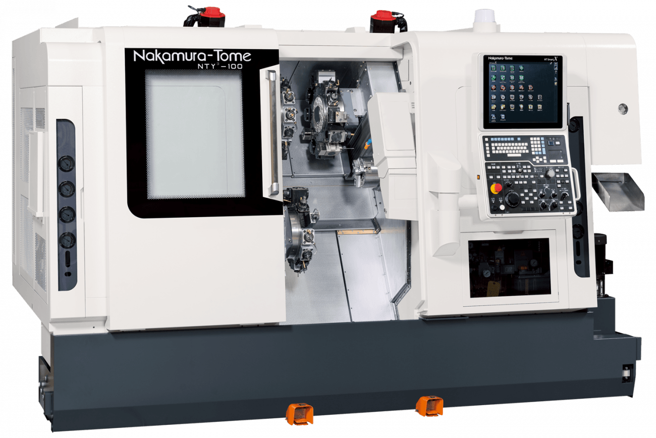 the Nakamura Tome NTY3-100 Multitasking CNC Machine sold by Methods Machine Tools