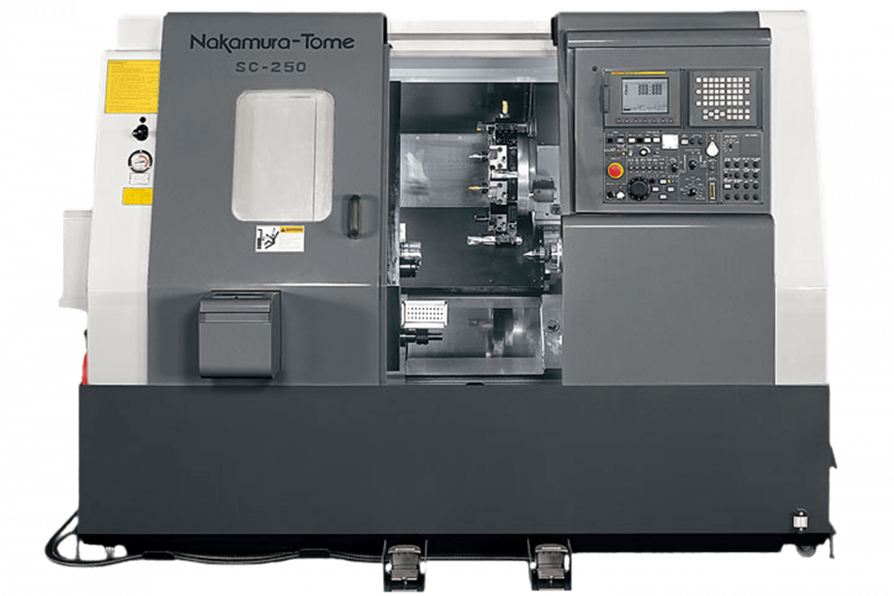 the SC-250 turning center from Nakamura-Tome