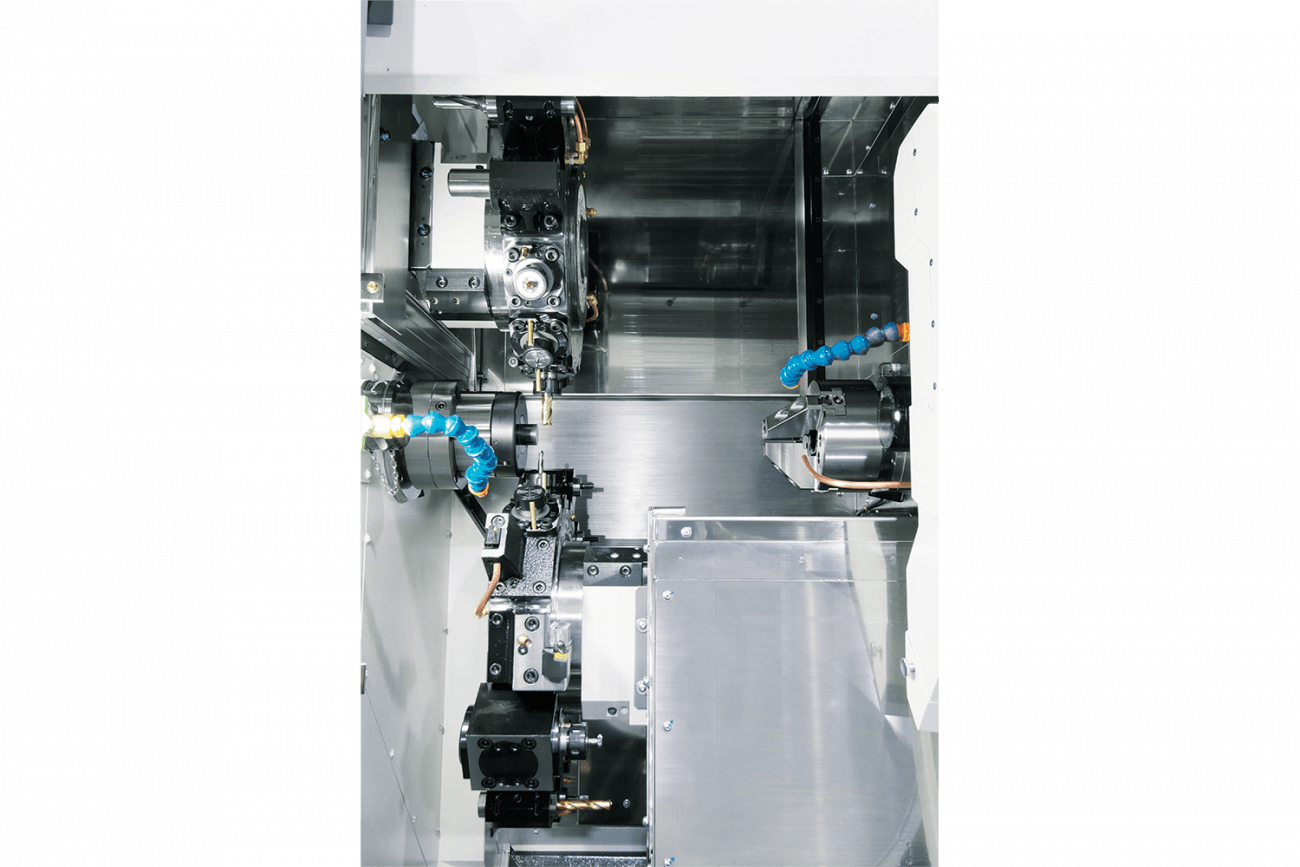 inside view of the Nakamura-Tome WT-150II turning center