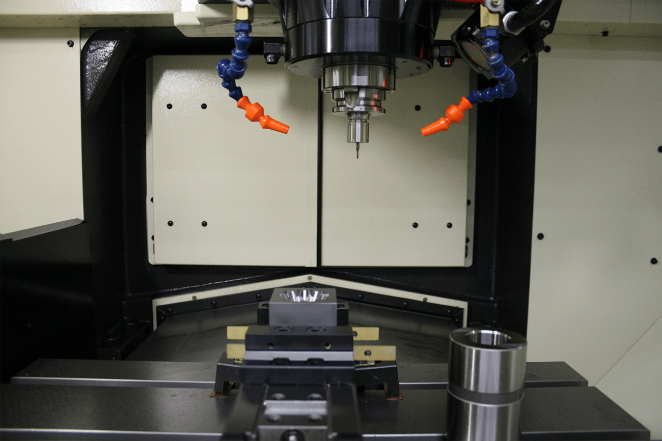 the inside of the Yasda YBM 640V3 Jig Borer offered by Methods Machine Tools