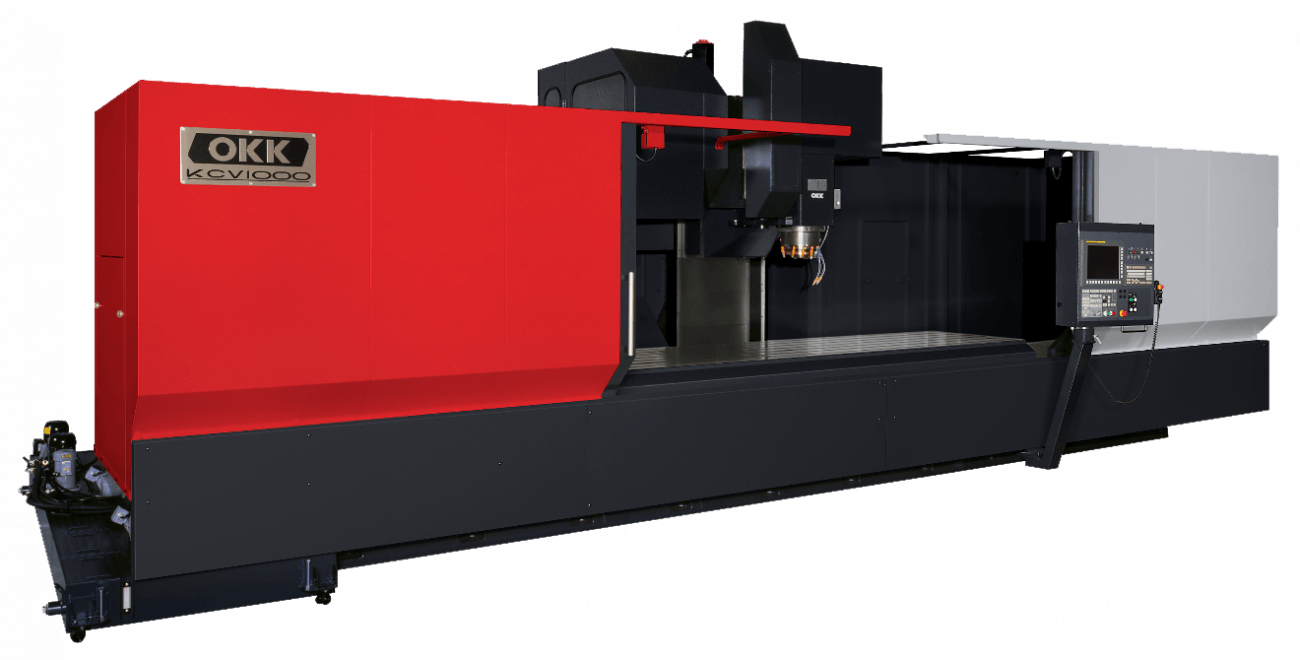 the okk kcv-series cnc machine